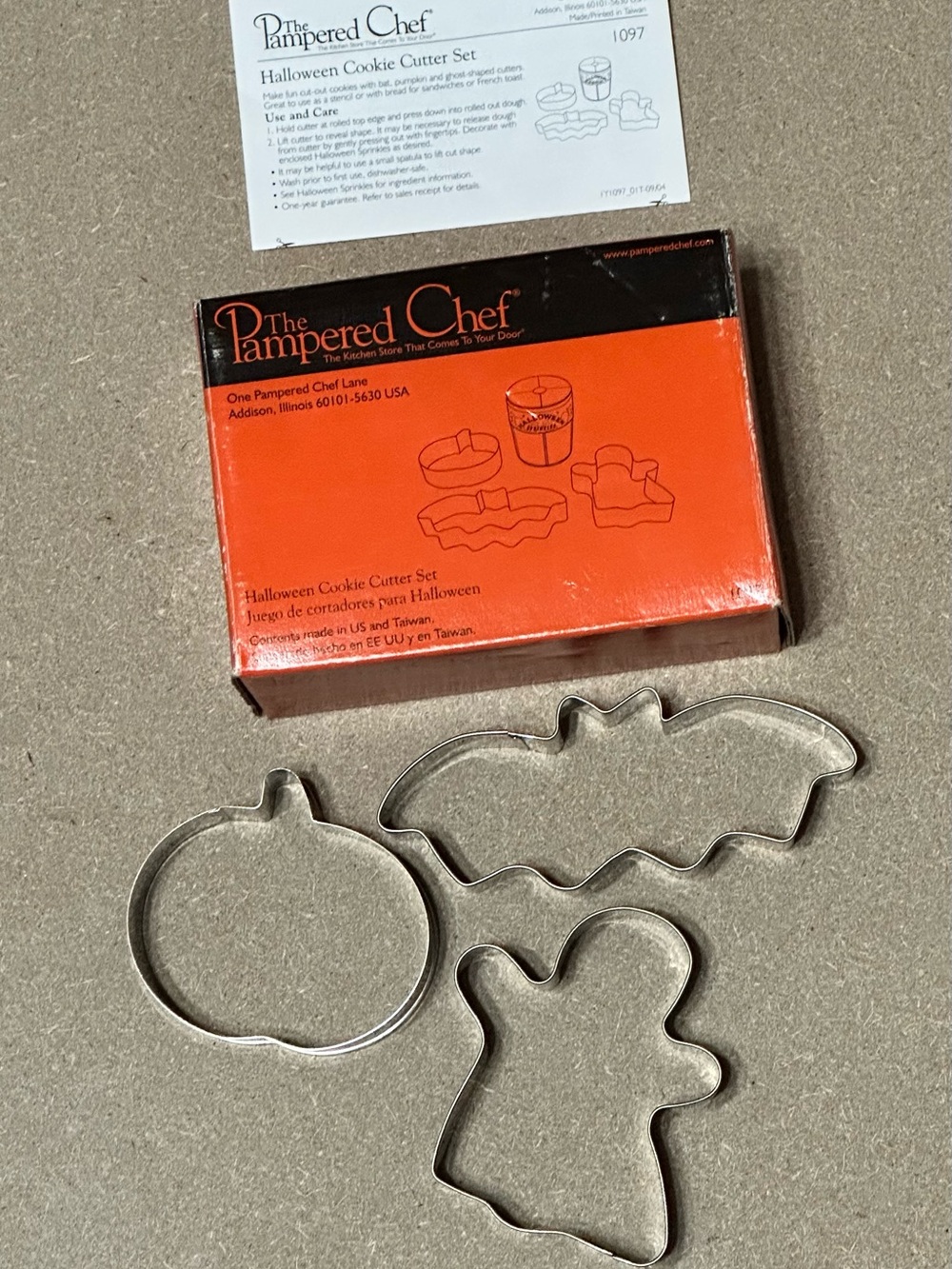 Halloween Cookie Cutters - Pampered Chef